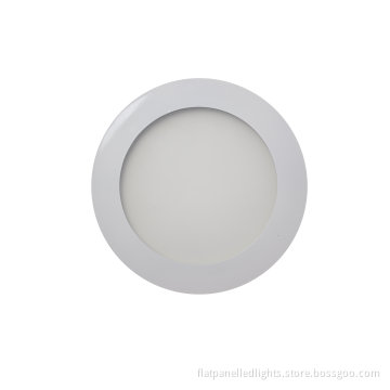 Round Natural White Ceiling Epistar Flat Panel Led Lights D199*14mm 9w 650lm